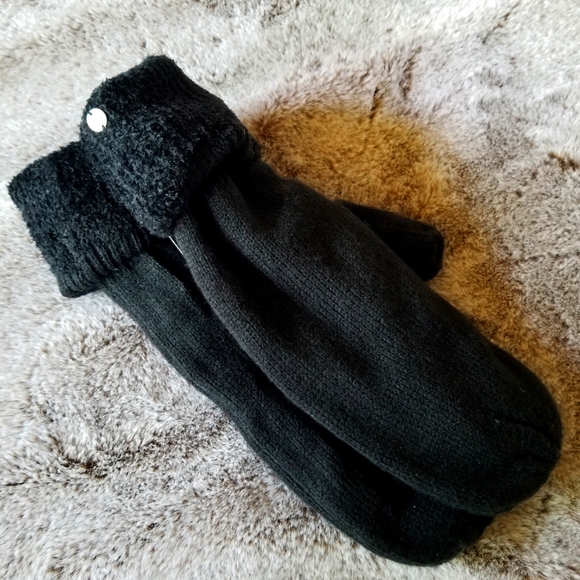 Eddie Bauer Fireside Mittens in black NWT - Picture 6 of 6